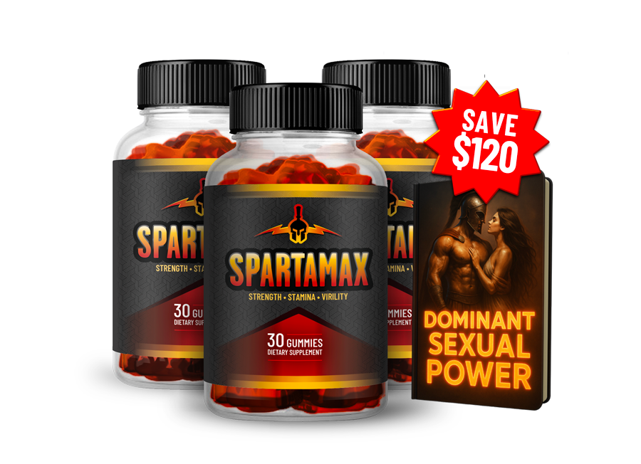 Spartamax male vitality gummies official bottle - 15